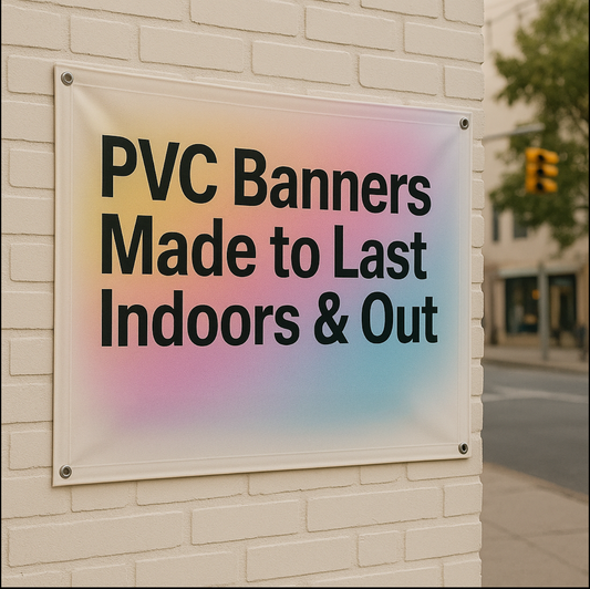 PVC Banners with Eyelets