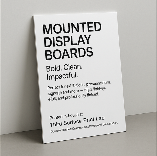 Foam board Display Boards