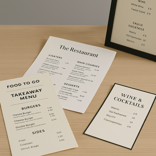 Menus